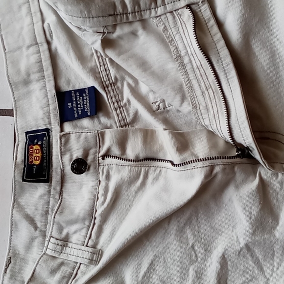 Route 66 Men's Beige Shorts SZ 36 - Picture 3 of 13